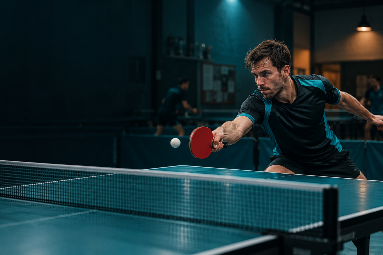 Illustration sportive : joueur en action
